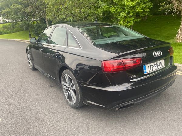 Audi A6 Saloon, Diesel, 2017, Black