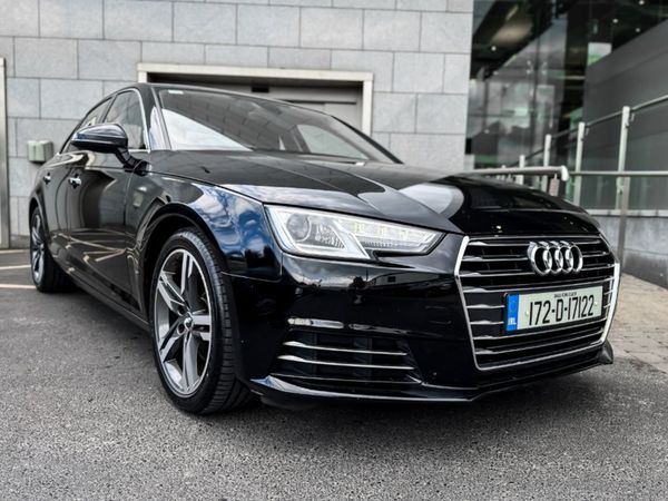 Audi A4 Saloon, Diesel, 2017, Black