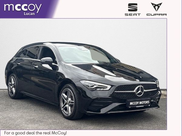 Mercedes-Benz CLA Estate, Petrol Plug-in Hybrid, 2024, Black