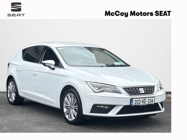 SEAT Leon Hatchback, Petrol, 2020, White