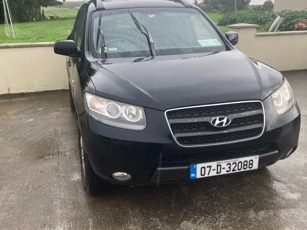Hyundai Santa Fe SUV, Diesel, 2007, Black