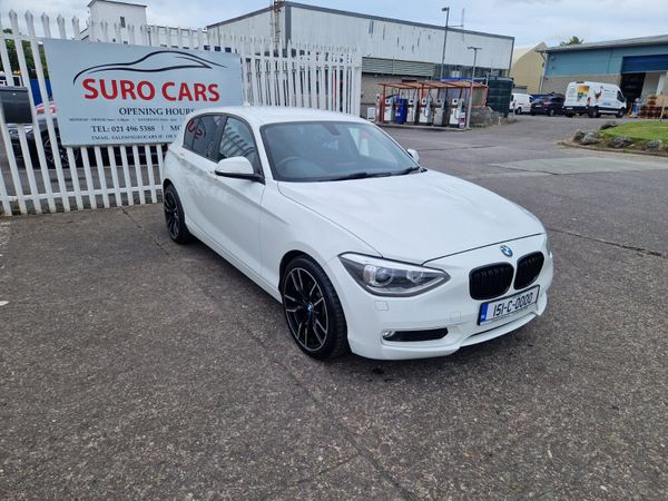 BMW 1-Series Hatchback, Petrol, 2015, White