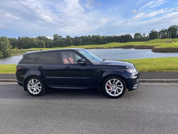 Land Rover Range Rover Sport SUV, Petrol Plug-in Hybrid, 2019, Blue