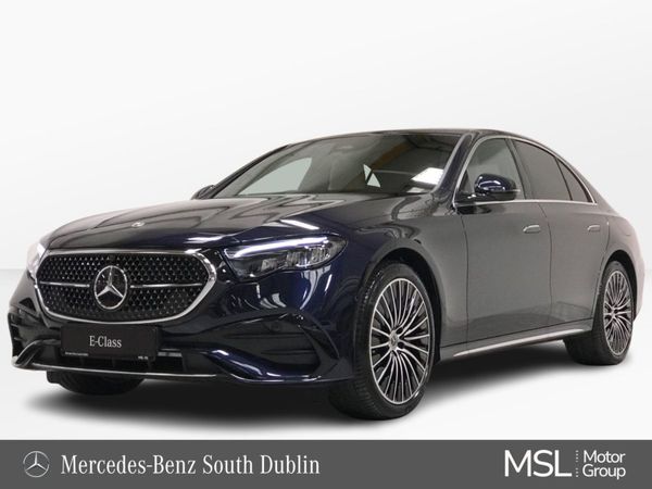 Mercedes-Benz E-Class Saloon, Diesel Plug-in Hybrid, 2025, Blue