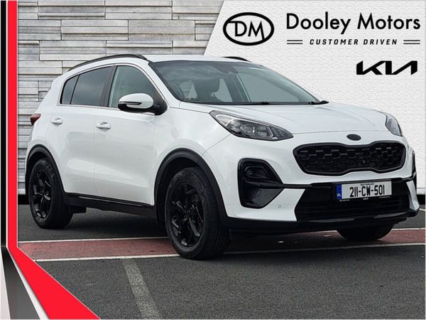 Kia Sportage SUV, Diesel Hybrid, 2021, White