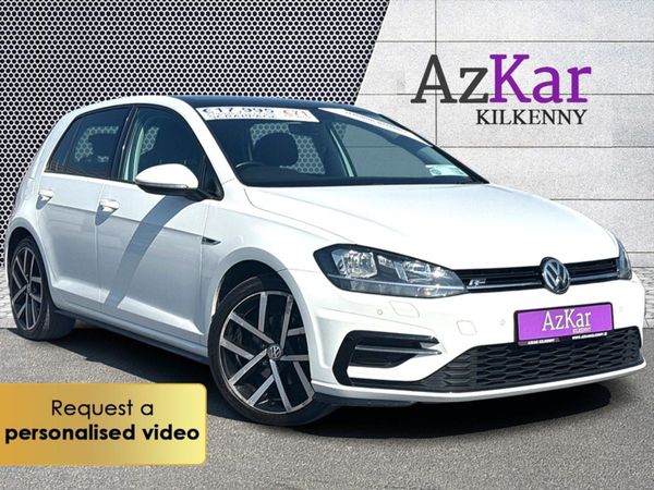 Volkswagen Golf Hatchback, Petrol, 2018, White