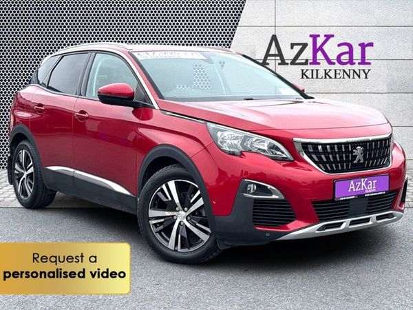 Peugeot 3008 SUV, Diesel, 2018, Red