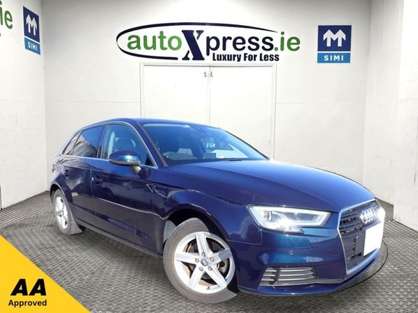 Audi A3 Hatchback, Petrol, 2018, Blue