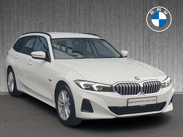 BMW 3-Series Estate, Petrol Plug-in Hybrid, 2023, White