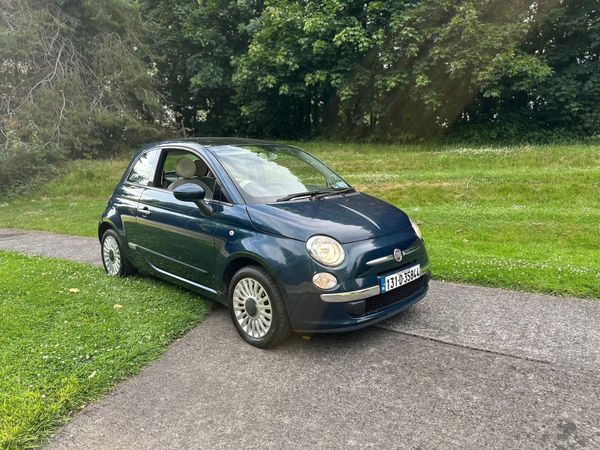 Fiat 500 Hatchback, Petrol, 2013, Blue