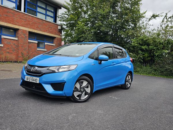 Honda Fit Hatchback, Petrol Hybrid, 2014, Blue