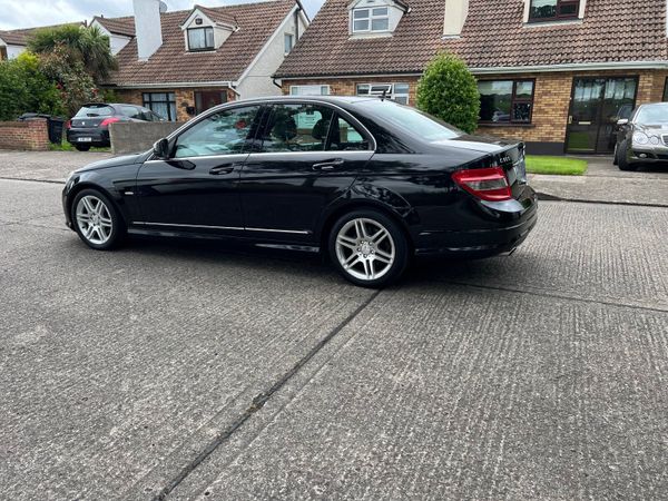 Mercedes-Benz C-Class Saloon, Petrol, 2009, Black
