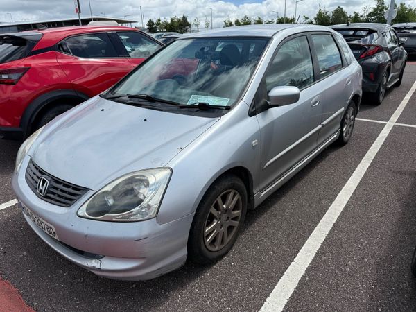Honda Civic Hatchback, Petrol, 2004, Silver