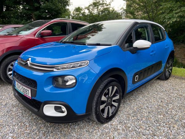 Citroen C3 Hatchback, Petrol, 2017, Blue