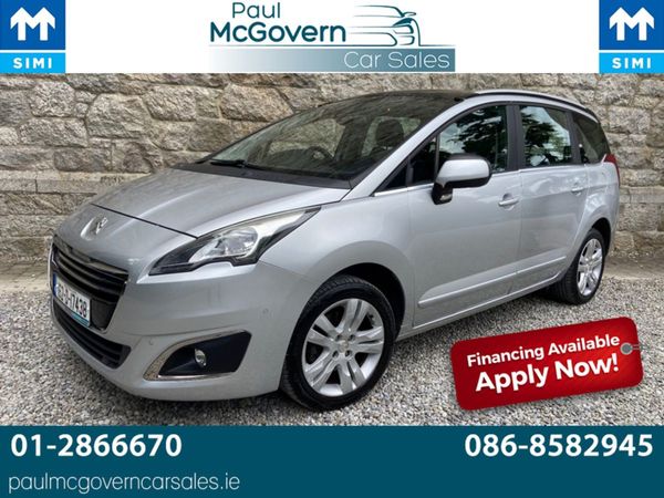 Peugeot 5008 MPV, Petrol, 2016, Grey