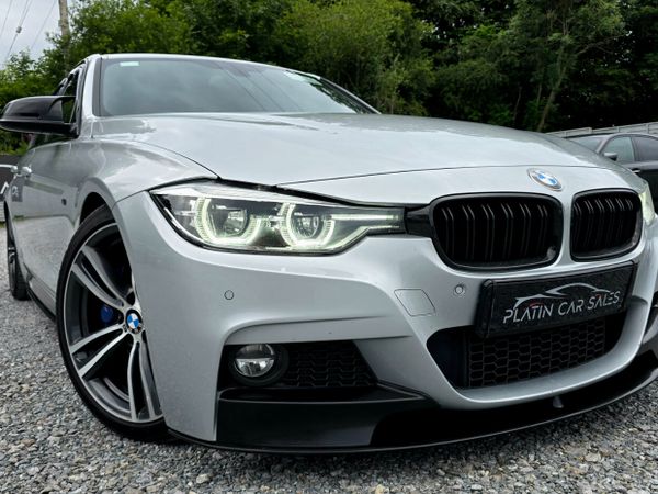 BMW 3-Series Saloon, Petrol, 2017, Silver