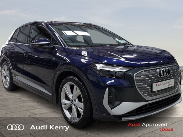 Audi Q4 e-tron Estate, Electric, 2022, Blue