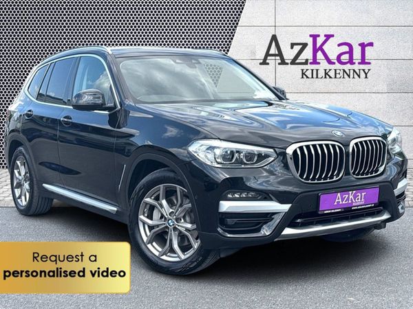 BMW X3 SUV, Petrol Plug-in Hybrid, 2021, Black