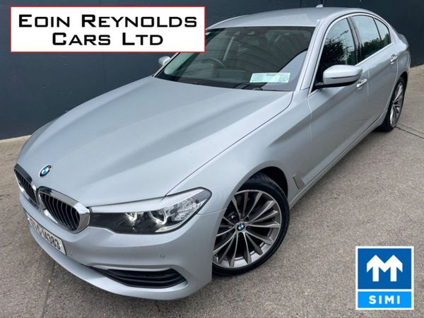 BMW 5-Series Saloon, Diesel, 2017, Silver