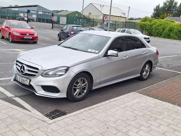 Mercedes-Benz E-Class Saloon, Diesel Hybrid, 2013, Silver
