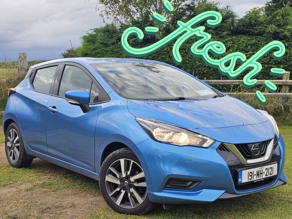 Nissan Micra Hatchback, Petrol, 2019, Blue