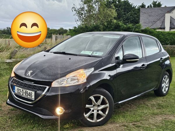 Peugeot 208 Hatchback, Petrol, 2013, Black