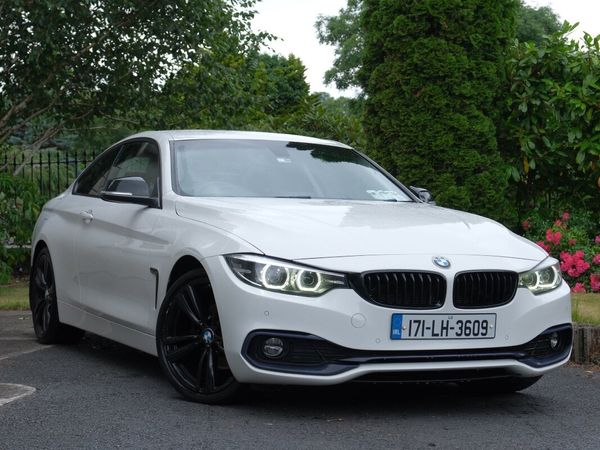 BMW 4-Series Coupe, Diesel, 2017, White