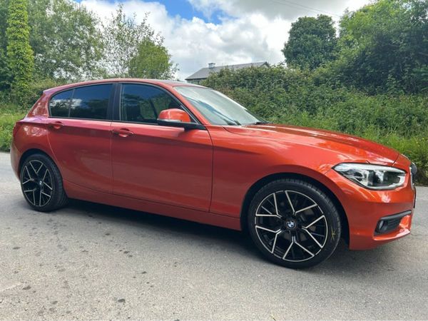 BMW 1-Series Hatchback, Petrol, 2015, Gold