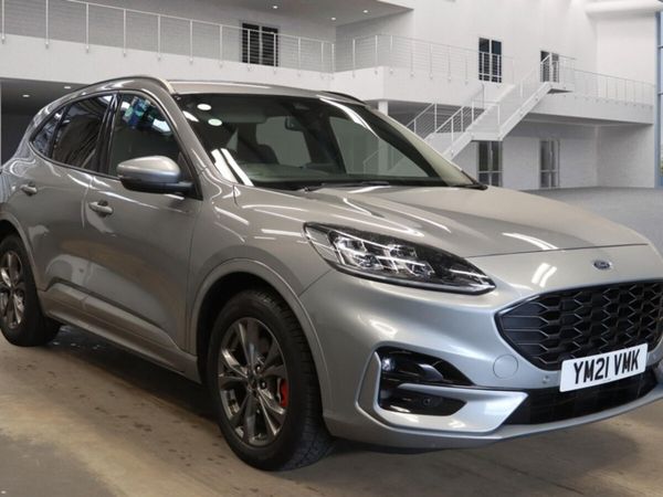 Ford Kuga SUV, Petrol Hybrid, 2021, Silver