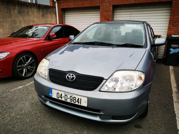 Toyota Corolla Saloon, Petrol, 2004, Grey
