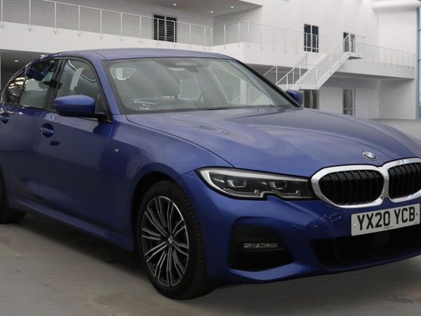 BMW 3-Series Saloon, Petrol Hybrid, 2020, Blue
