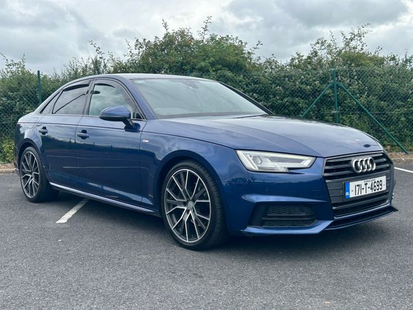 Audi A4 Saloon, Diesel, 2017, Blue
