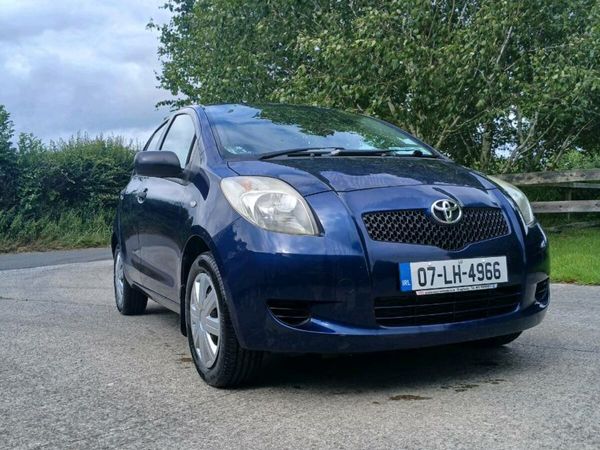 Toyota Yaris Hatchback, Petrol, 2007, Blue