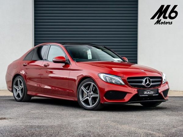 Mercedes-Benz C-Class Saloon, Diesel, 2018, Red