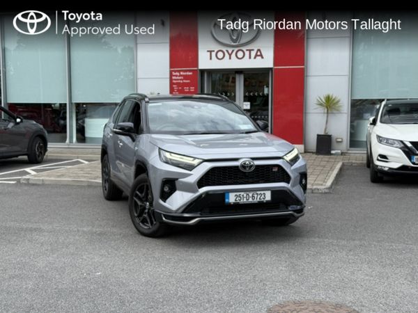 Toyota RAV4 Estate, Petrol Plug-in Hybrid, 2025, Silver