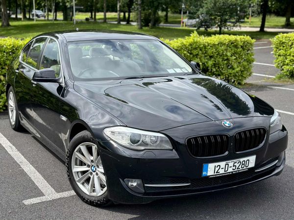 BMW 5-Series Saloon, Diesel, 2012, Black
