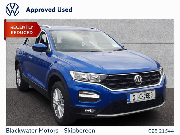 Volkswagen T-Roc Estate, Petrol, 2021, Blue