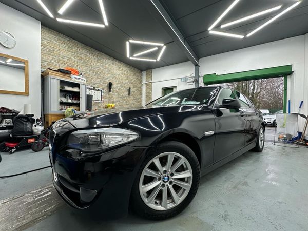 BMW 5-Series Saloon, Diesel, 2012, Black