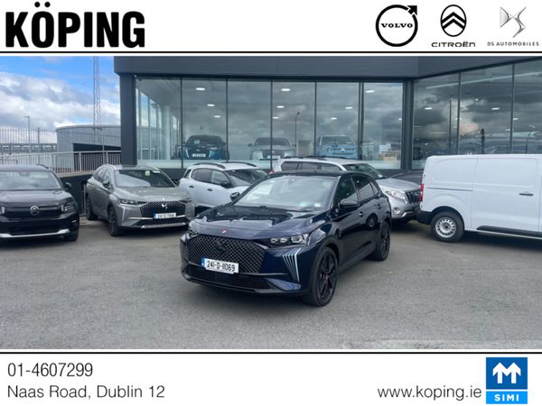 DS Automobiles DS 7 SUV, Petrol Plug-in Hybrid, 2024, Blue