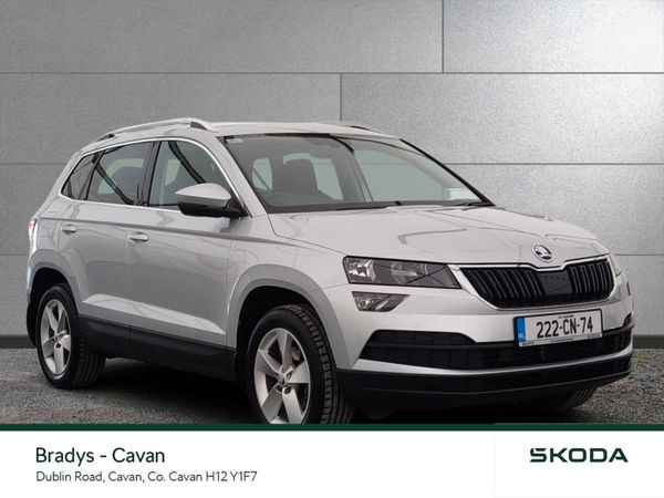 Skoda Karoq Estate, Petrol, 2022, Silver