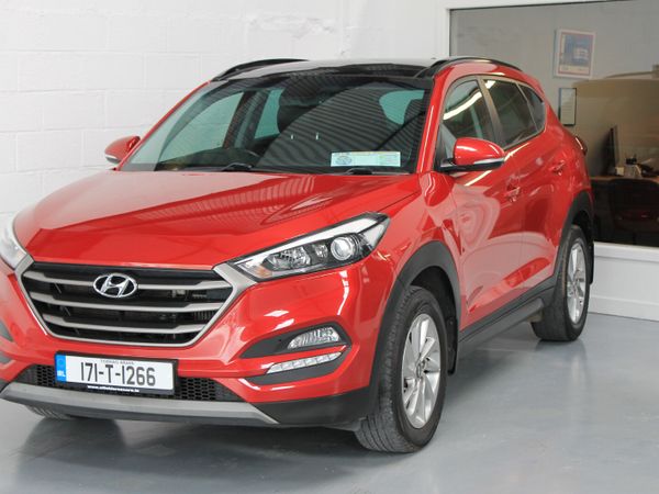 Hyundai Tucson SUV, Diesel, 2017, Red