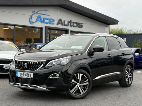 Peugeot 3008 SUV, Petrol, 2019, Black