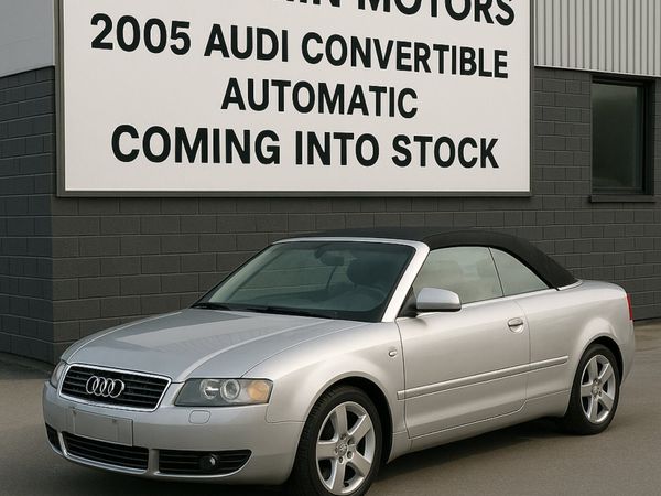 Audi A4 Convertible, Petrol, 2005, Silver