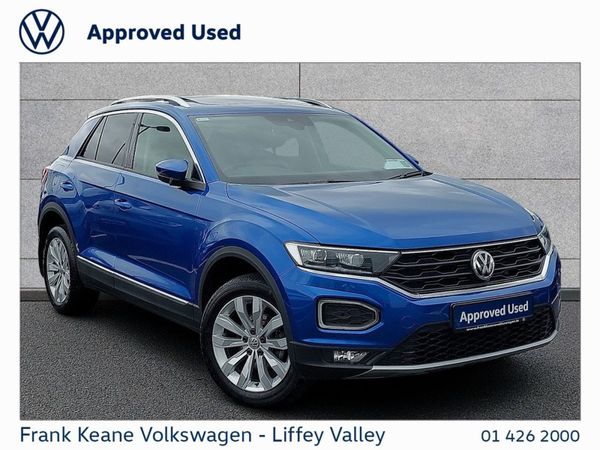 Volkswagen T-Roc SUV, Petrol, 2020, Blue