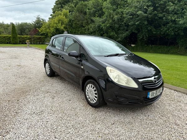 Opel Corsa Hatchback, Petrol, 2008, Black