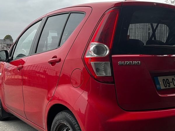 Suzuki Splash Hatchback, Petrol, 2009, Red
