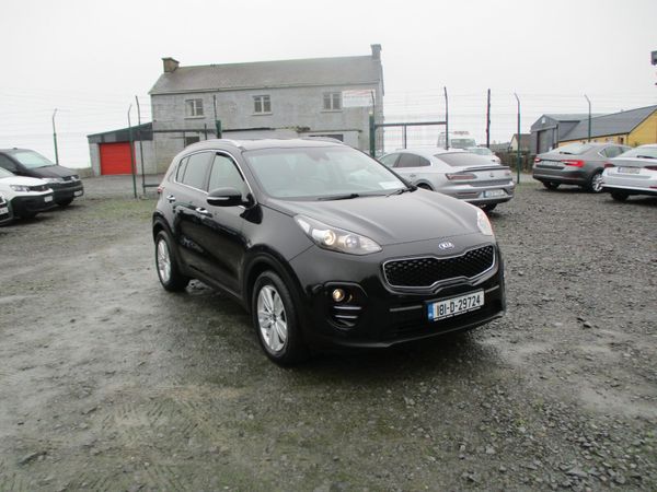 Kia Sportage SUV, Diesel, 2018, Black