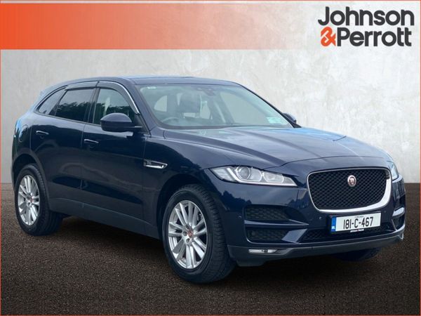 Jaguar F-Pace SUV, Diesel, 2018, Blue