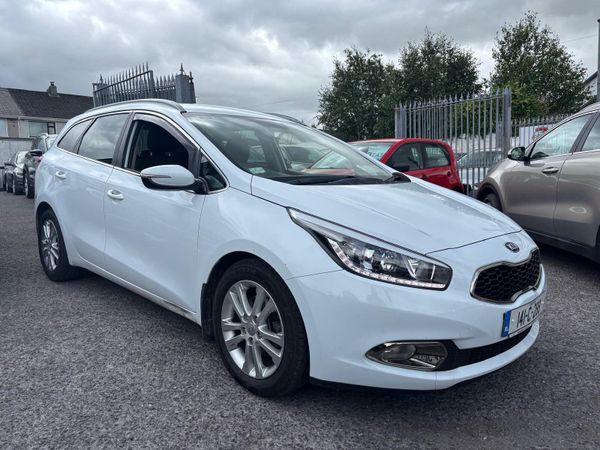 Kia Ceed Estate/Jeep, Diesel, 2014, White