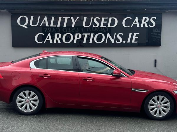Jaguar XE Saloon, Diesel, 2015, Red